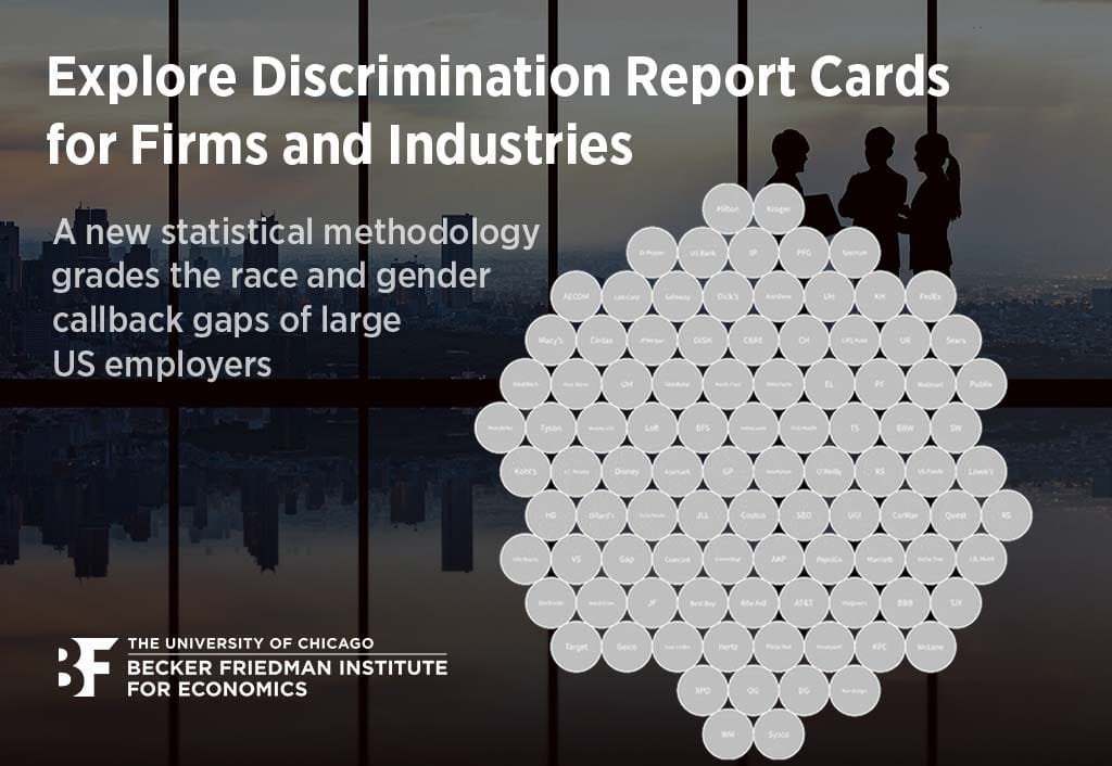 Evan Rose Discrimination Report Card graphic